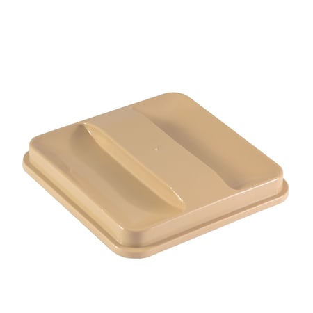 Hapco-Elmar Essential 3 Qt. Square Ice Bucket Lid for R2000/R2100, Beige, PK 36 R2020BGE